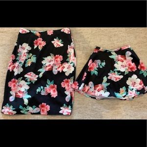 Mommy and me matching skirts